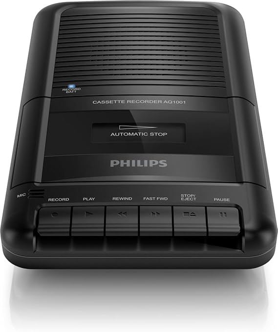 Philips AQ1001/05 Portable Audio Mono Cassette Recorder Amazon.co.uk