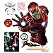 Decalcomania Marvel 12-Pc Iron Man Wall 23