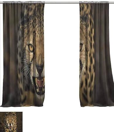 Amazon Com Vanfanhome Multicolor Sheer Curtains For Living Room