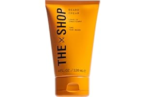 THE SHOP UNINTERRUPTED” The Shop by LeBron James Men's Conditioning Beard Cream, Leave-In Moisturizer with Avocado Oil & Shea Butter, Softens, Hydrates & Tames Facial Hair, Lightweight & Non-Greasy, Eucalyptus Scent, 4 Fl Oz