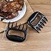 VOTECOM BBQ Meat Claws Solid Blades (2 Pack) - Barbecue Bear Paws Shredder Claws, Black