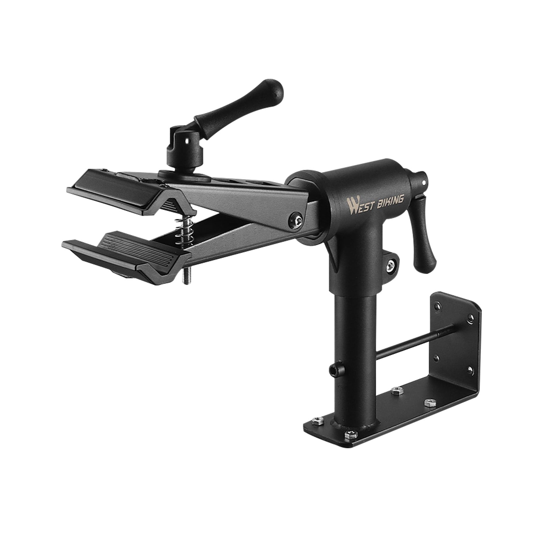 Mimoke 2 in 1 Bicycle Repair Stand for Mountain Bikes and Stable Workbench, 40 kg Capacity for Mountain Bikes