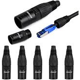 BESCOOS Toronce RJ45 Ethercon Cable Mount NE8MX Connector(5 Pack)