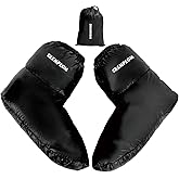 [Upgraded] Ultralight Winter Camping Booties Warm Socks Sleeping Sock for Men & Women,Water-Resistant Warm Soft Cozy for Camp Sleeping Bag Tent Down Booties Foot Warmer