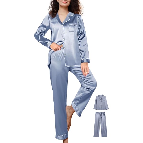 WiWi Women's Viscose Bamboo Pajama Set - Short Sleeve Top & Shorts, Loose Fit, Sizes S-XXL (95% Bamboo Viscose, 5% Spandex)
