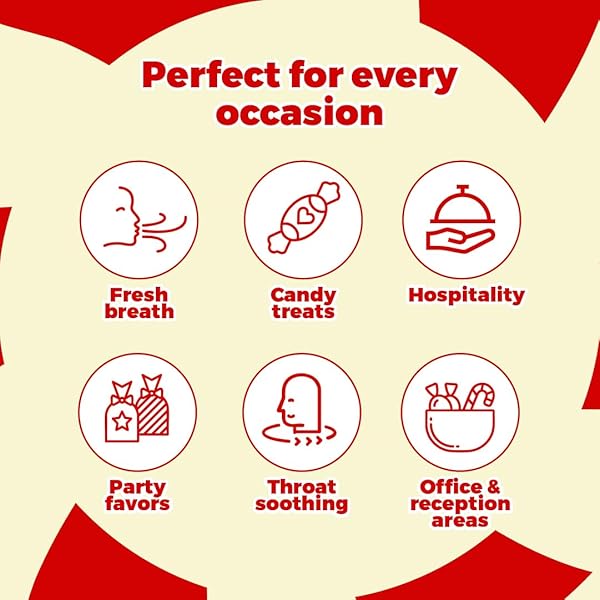 COLOMBINA STARLIGHT MINTS HARD PEPPERMINT CANDY, INDIVIDUALLY WRAPPED, PEPPERMINT FLAVOR, 430 COUNT (80 OZ)