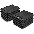 U.S. RubberShox Automotive Coil Spring Block Boosters Series Pack, Performance Enhancement for Car Coil Spring Shock Absorption and Protection of Auto Suspension System (2" x 1.5" x 1.25")