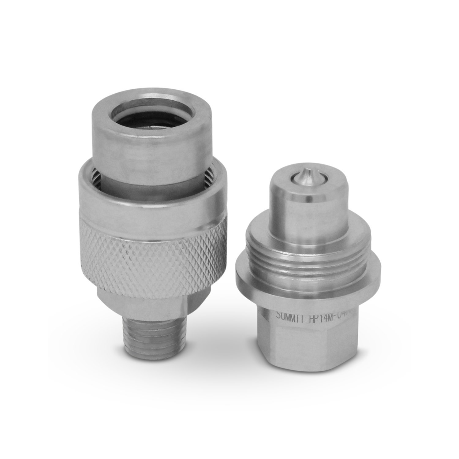 1/4" 10, 000 PSI High Pressure Hydraulic Quick Coupler Set Replaces