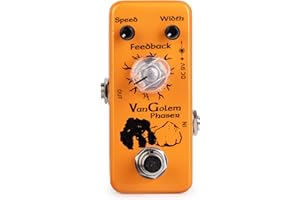 Movall MP-301 Van Golem Phase Guitar Effect Pedal for Electric Guitar and Bass