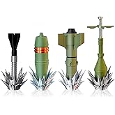 Anti-Tank Armor-Piercing Projectile Military Weapon Model, Refrigerator & Locker Wall Art Decals - Room, Office, Wall and Desktop Décor for Military Enthusiasts