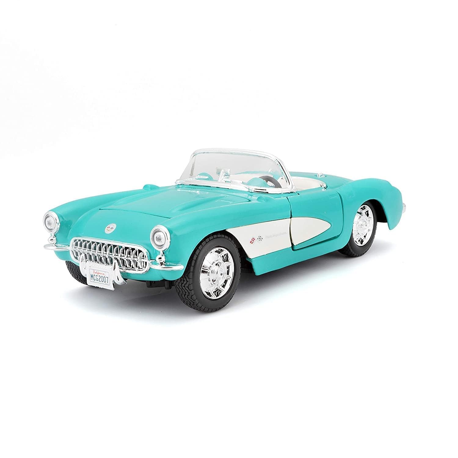Maisto 1:24 Scale Chevrolet Corvette 57 Model Car (Colors May Vary)