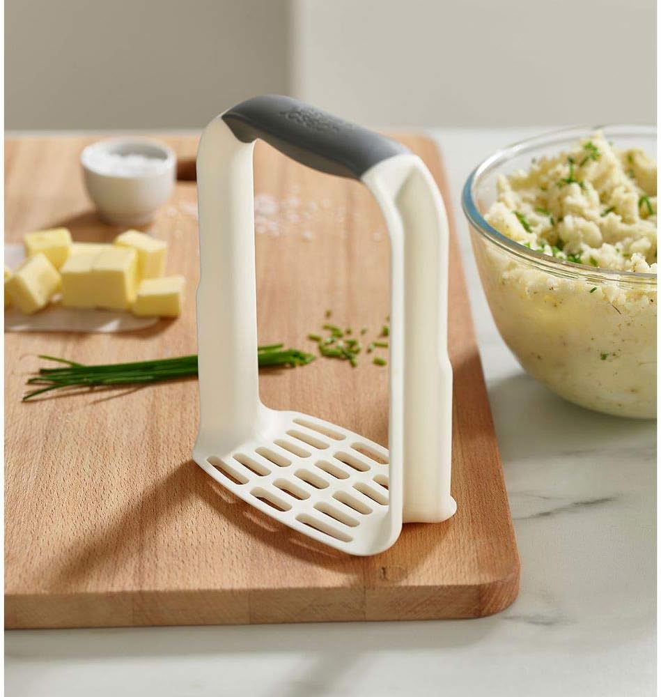 Joseph Joseph Easy-Mash Ergonomic Potato Masher, White, 4 - Image 3