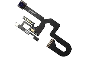 Johncase New OEM 7MP Front Facing Camera Module w/Proximity Sensor + Microphone Flex Cable Replacement Part Compatible for iPhone 8 Plus (All Carriers)