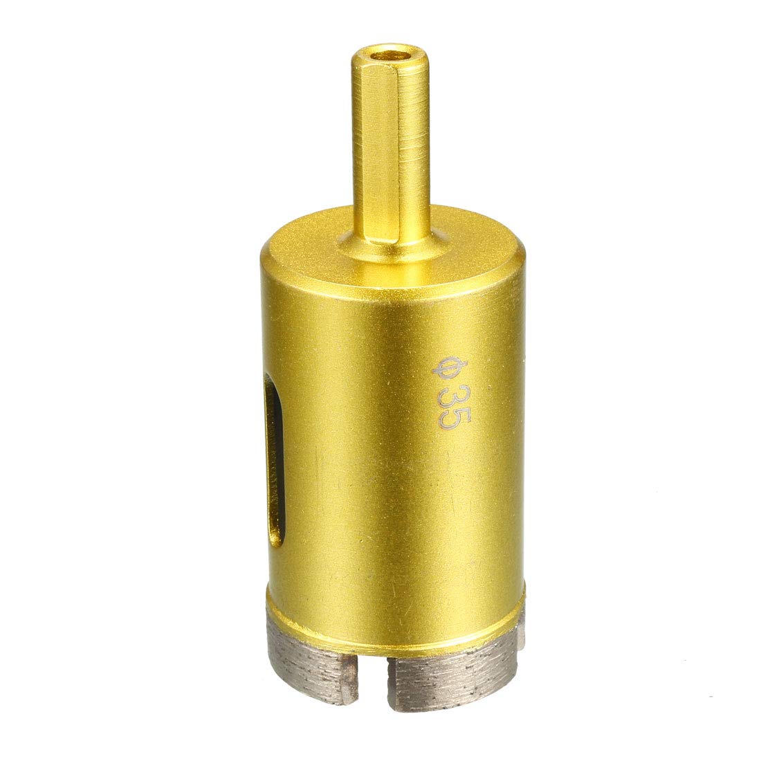 sourcing map 35mm Dry/Wet Hole Saws Diamond Core Drill Bit for Concrete Brick Block Stone Masonry Tile Glass