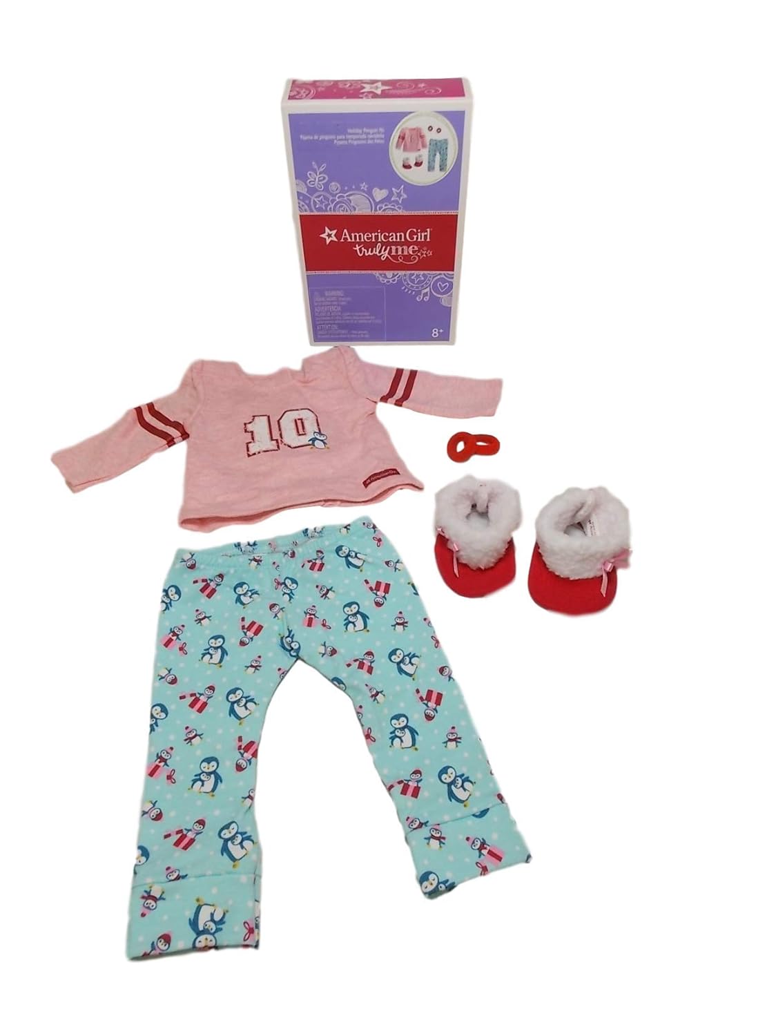 american girl penguin pajamas