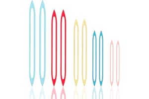 TIAZEY Large Eye Finishing Yarn Needles for Sewing Weaving in Ends,Knitting Crochet Darning Tapestry Plastic Needles for Thick Bulky Yarn