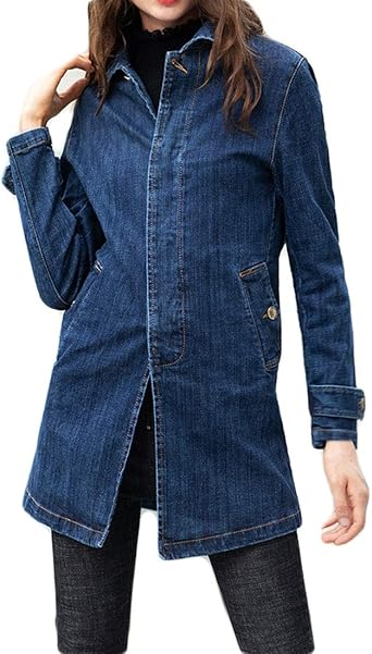 slimming jean jacket