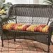 Greendale Home Fashions 44-Inch Indoor/Outdoor Swing/Bench Cushion