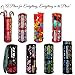 Oval Organizer - Wall Mounting Plastic Grocery Bag Holder & Dispenser – multipurpose, hanging home storage container for kitchen, pantry, bathroom, shower, laundry room, office & garage – Red or Black