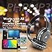 Premium Wireless Bluetooth Headphones, SD Wireless Card Reader, Dual Listening Mode - Listen w/ a Friend, MP3, Built-in Mic for Call Answering, FM Radio, Portable Folding Design, from Pyle (PHPMP39)