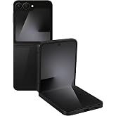Samsung Galaxy Zflip7 FE Cell Phone (2025), 256GB AI Smartphone, JetBlack | Unlocked Android, Large Display, 4900mAh Battery,