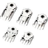 uxcell 25 Pcs Encoder Switch Mouse Encoder Scroll Wheel Repair Part Switch 5mm 7mm 9mm 11mm 13mm