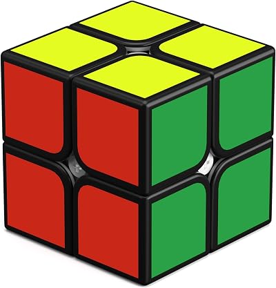 ROXENDA Speed Cube 2x2x2 Original Durable Sticker Vivid Colors
