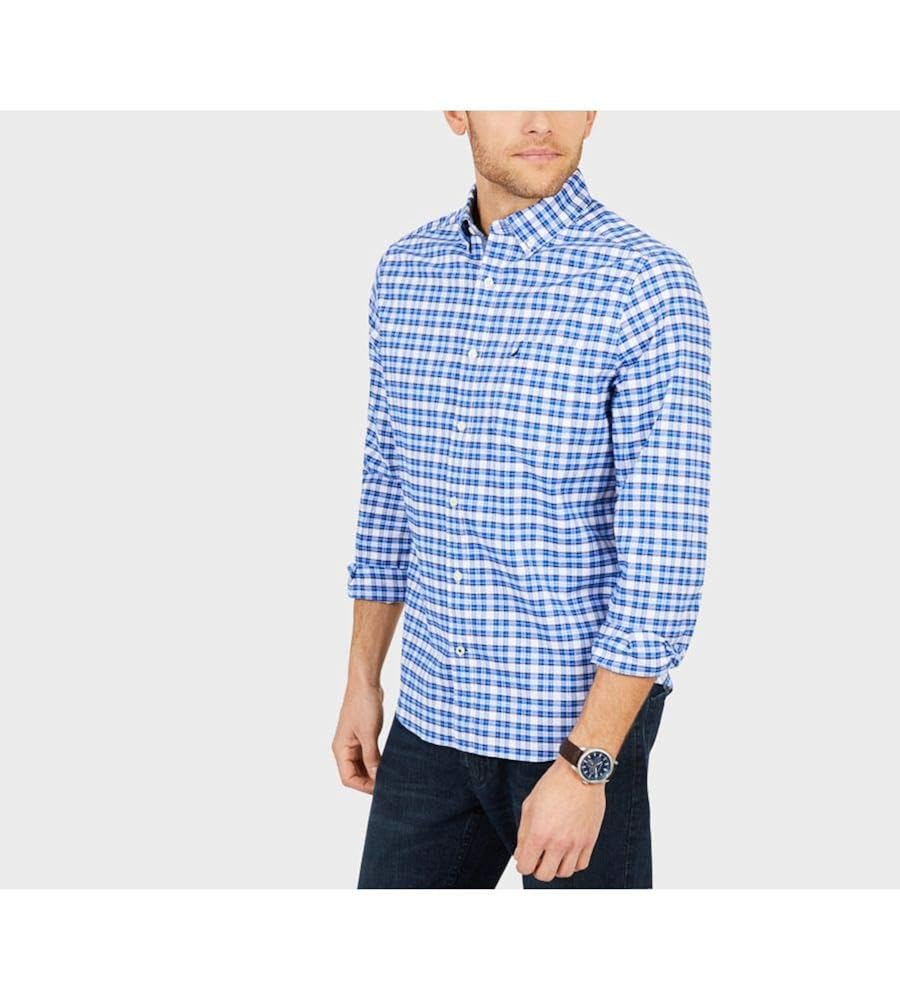 Casual Button-Down Shirts Nautica Mens 