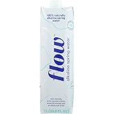 Flow Alkaline Spring Water, 100% Naturally Alkaline, 1L (33.8 Fl Oz)