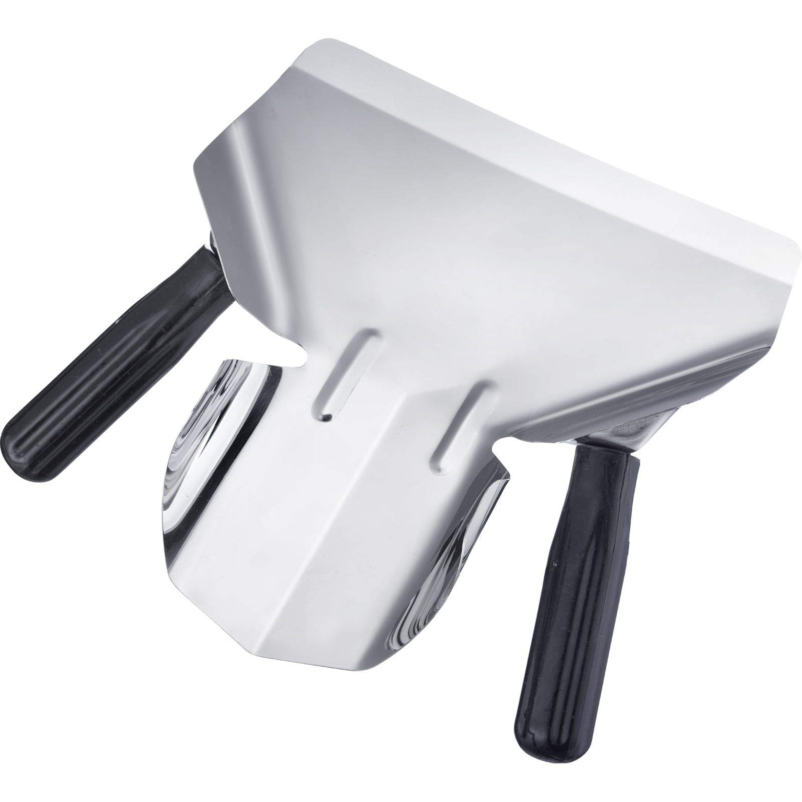 Westmark French Fries/Popcorn Scoop, with 2 handles, scoop size: approx. 20 x 12 cm, length: 23 cm, stainless steel/plastic, silver/black, 91262270