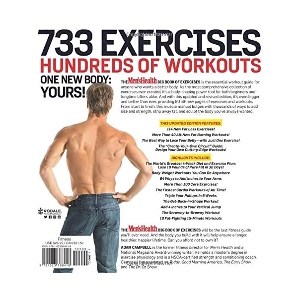 The Men's Health Big Book of Exercises: Four Weeks to a Leaner, Stronger, More Muscular You!