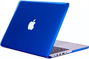 Kuzy - Blue Crystal Hard Case Cover for Apple MacBook Pro 15.4