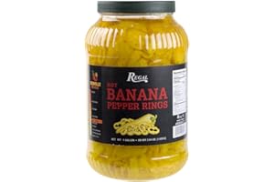 TableTop King Hot Banana Pepper Rings 1 Gallon