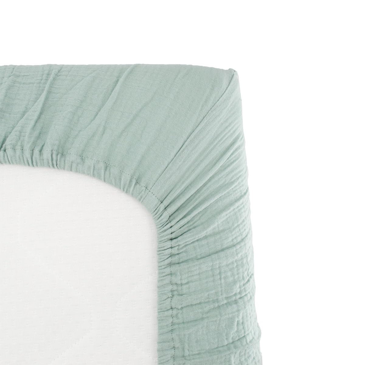 DOMIVA - Celadon Fitted Sheet 60 x 120 cm