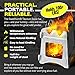 STADELHORN Titanium Minimalist Wood Stove Ultralight 100% Pure Titanium Portable & Foldable for Camping, Backpacking, Hiking, and Bushcraft Survival. Stronger and Lighter vs Steel, weighs only 7.3 oz.thumb 3