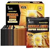 InLife Extra Size Super Warmer for Hands and Body | All Natural & Safe, Instant Quick Heat, Easy & Comfort | Bigger & Wider Size, Air Activated, Single Use, Stable & Long-Lasting | Odorless, 30 Packs