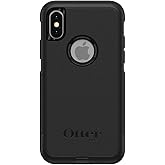 OtterBox iPhone Xs AND iPhone X Commuter Series Case - BLACK, slim &amp; tough, pocket-friendly, with port protection