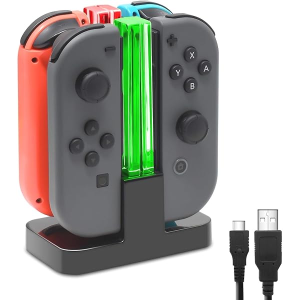 Amazon.com: Nintendo Joy-Con (L) - Neon Blue Switch : Nintendo