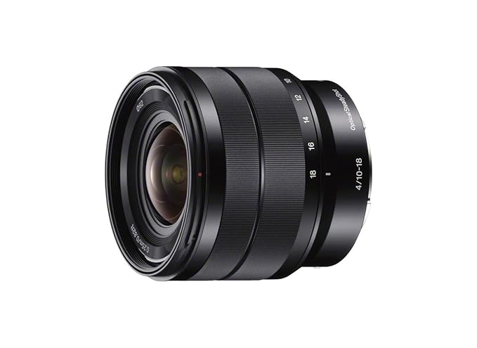 Sony SEL-1018 Ultra-Weitwinkel-Zoom-Objektiv (10-18 mm, F4, OSS, APS-C, geeignet für A6000, A5100, A5000 und Nex Serien, E-Mo