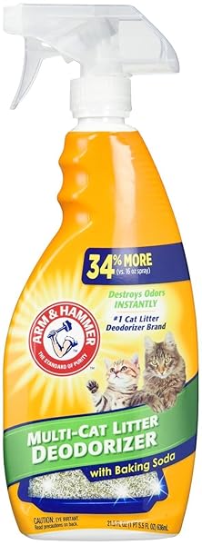 ARM & HAMMER LITTER DEODORIZING SPRAY – 21.5...