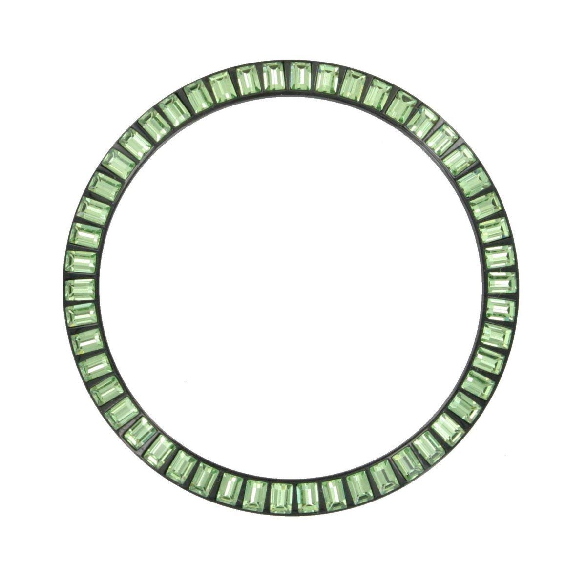 TW Steel Marc Coblen edition, 45 mm, Bezel Swarovski, black, light green, 15A