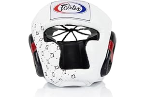 Fairtex Headgear Head Guard Super Sparring HG3, HG10, HG13 Diagonal Vision for Muay Thai, Boxing, Kickboxing