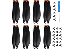16 Pcs Propellers for DJI Mini 3 Pro, Low Noise Stable Flight Props Blade, Replacement Prop Blades, Spare Propeller Blade wit