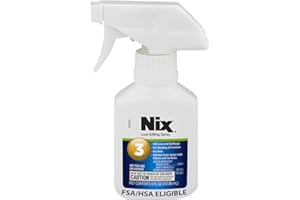 Nix Lice & Bed Bug Spray for Home Use, Kills Lice on Bedding & Furniture, Odor-Free & Non-Staining, 5 Fl Oz