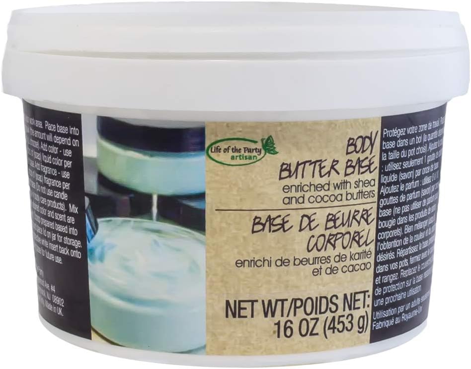 Life of the Party Body Butter Base, 16 oz Arts, Crafts