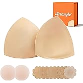 Bra Inserts Push-Up Lift for Sagging Double-Sided Adhesive Reusable for Strapless Backless Dresses and Bikini Swim Tops