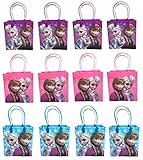 12x Disney Frozen Goodie Bags Party Favor Bags Gift Bags Birthday Bags