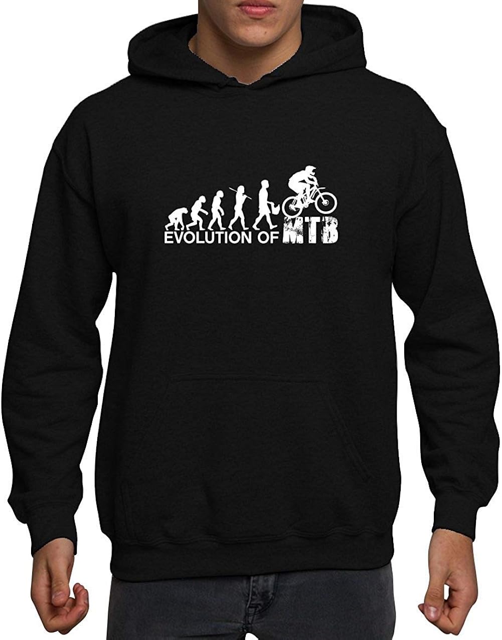 The Evolution of Mountain Biking Hoodie Mens MTB Gifts Amazon.co.uk