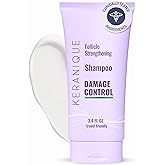Keranique Shampoo for Dry, Damaged Hair - Keratin-Infused, Sulfate-Free, Anti-Hairfall Control, Deep Repair