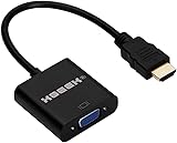 Xgeek&reg; 1080P HDMI Male to VGA Female Video Converter Adapter Cable For PC Laptop DVD HDTV PS3 XBOX 360 and other HDMI Input Devices